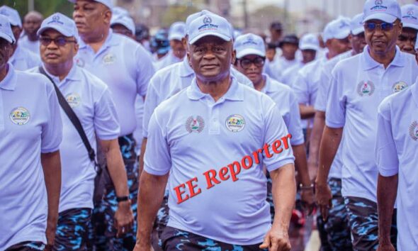 IGP Disu Led Nigeria Police Force On Walkathon In Abuja