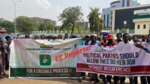 Youths Stages Pro-INEC March In Abuja
