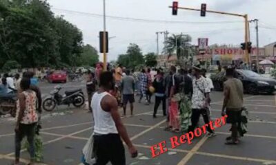 Ondo Youths Block Road