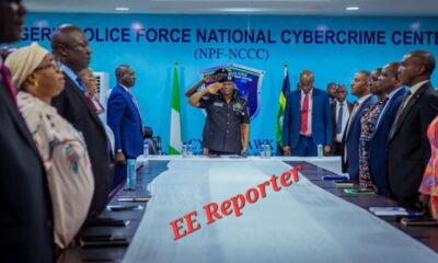 IGP Disu Paid An Operational Visit To NPF-NCCC Abuja