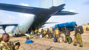 CAS Commends Troops Sacrifices