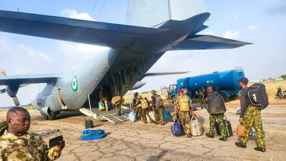 CAS Commends Troops Sacrifices