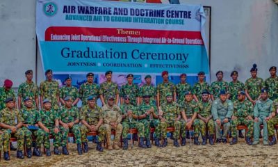 CDS Charges Air-To-Ground Integration Graduands