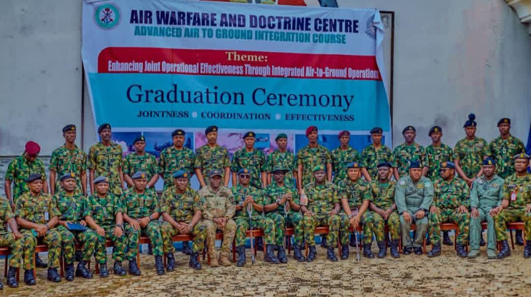 CDS Charges Air-To-Ground Integration Graduands